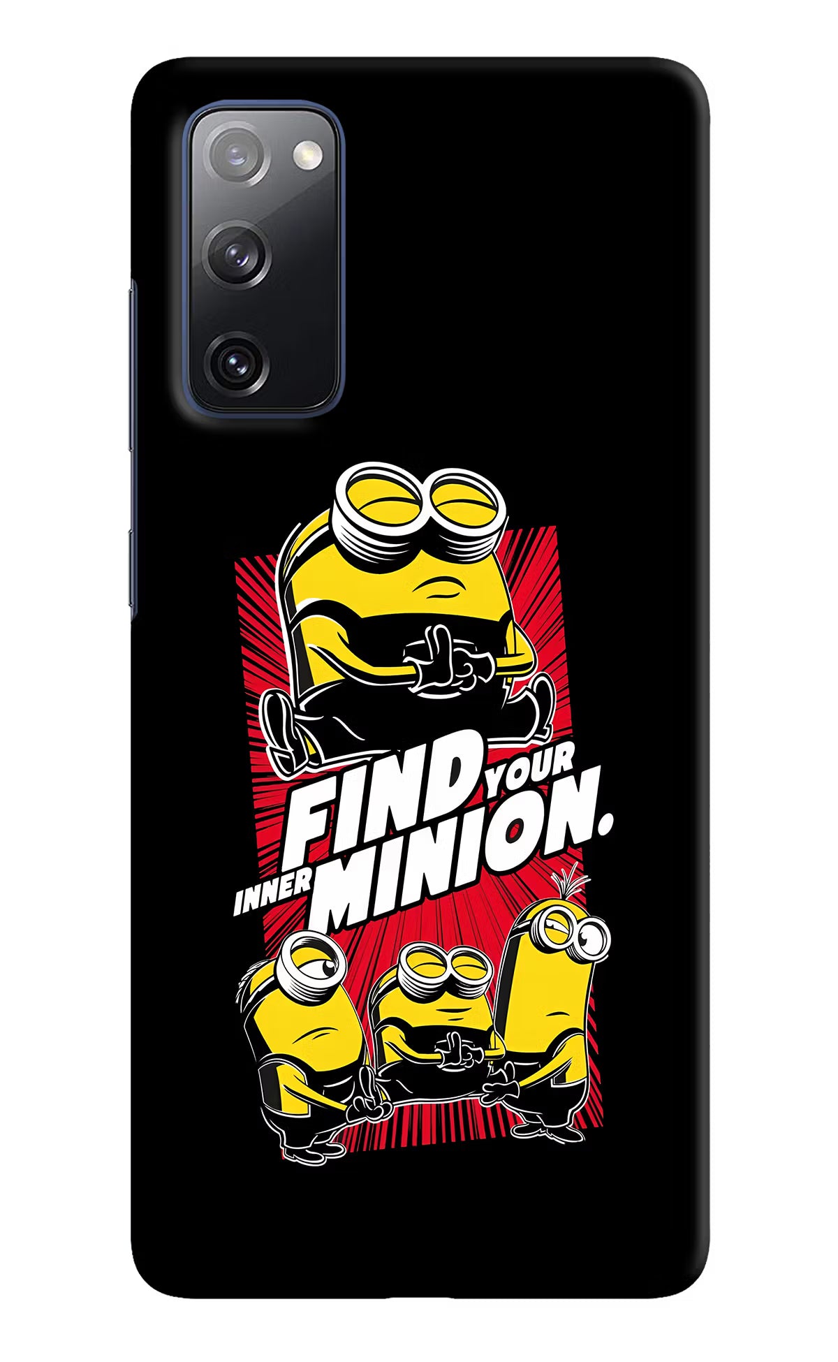 Find your inner Minion Samsung S20 FE Hard Case Back Cover by Casekaro