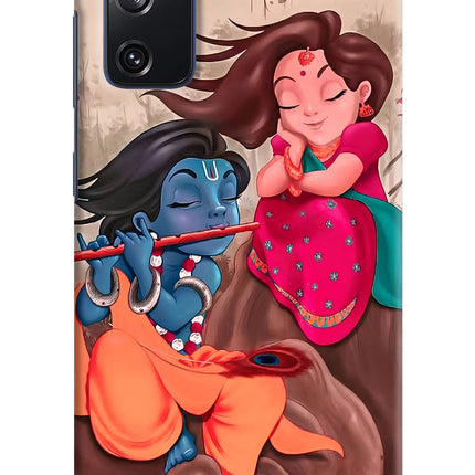 Radhe Krishna Samsung S20 FE Hard Case Back Cover by Casekaro