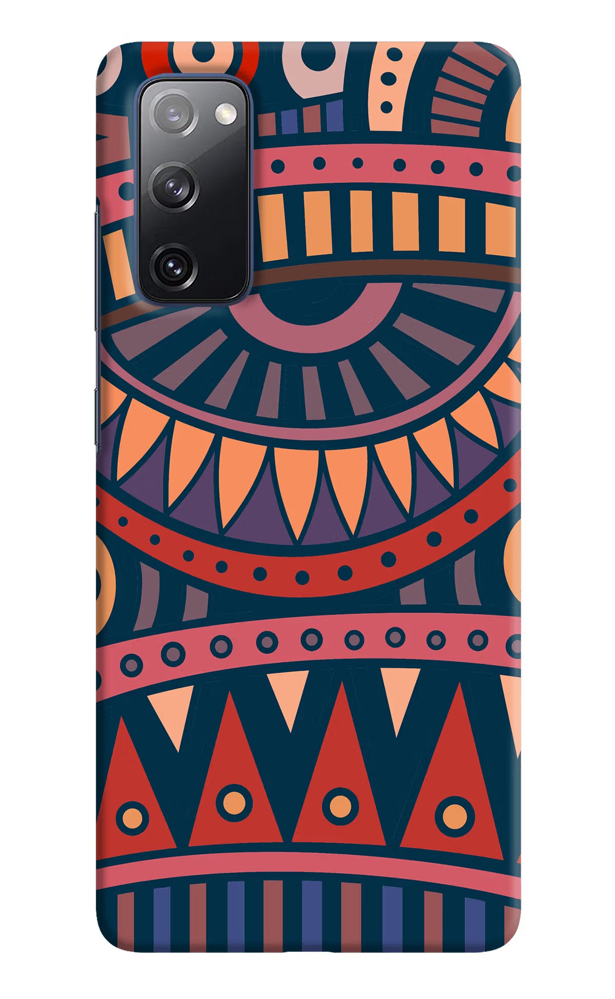 African Culture Design Samsung S20 FE Hard Case Back Cover by Casekaro