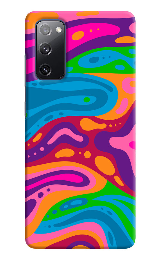 Trippy Pattern Samsung S20 FE Hard Case Back Cover by Casekaro