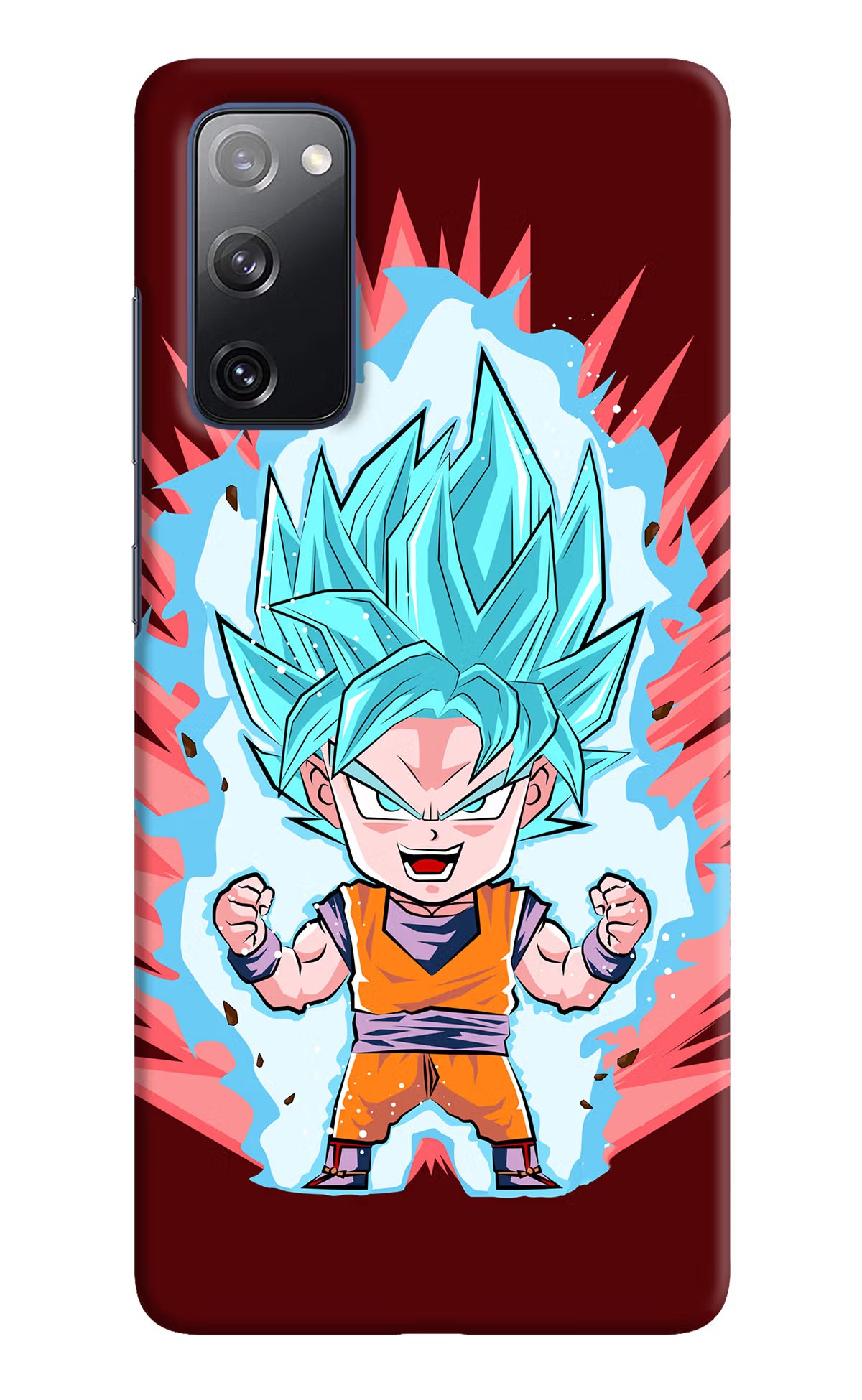 Goku Little Samsung S20 FE Hard Case Back Cover by Casekaro