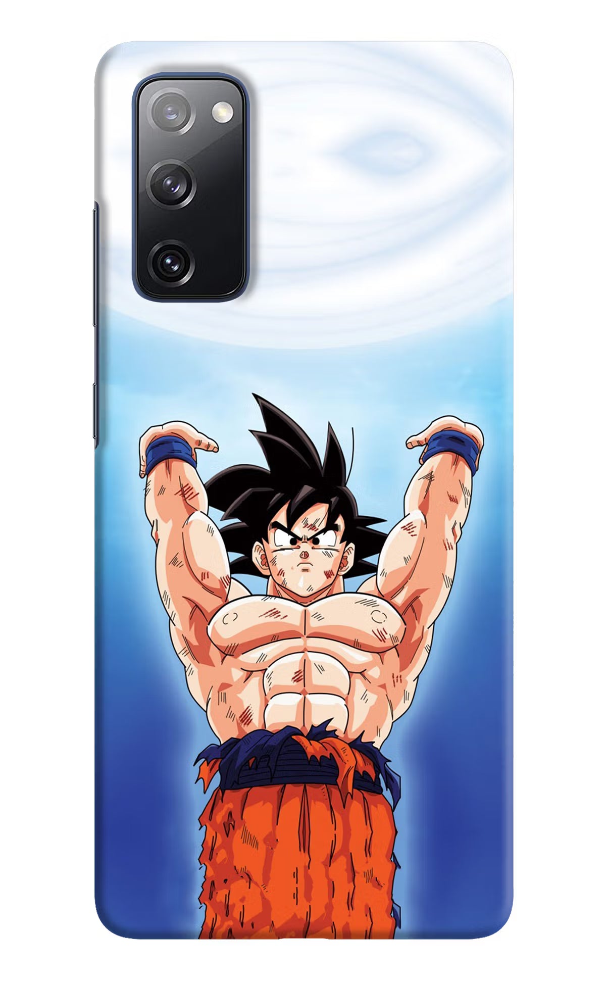 Goku Power Samsung S20 FE Hard Case Back Cover by Casekaro