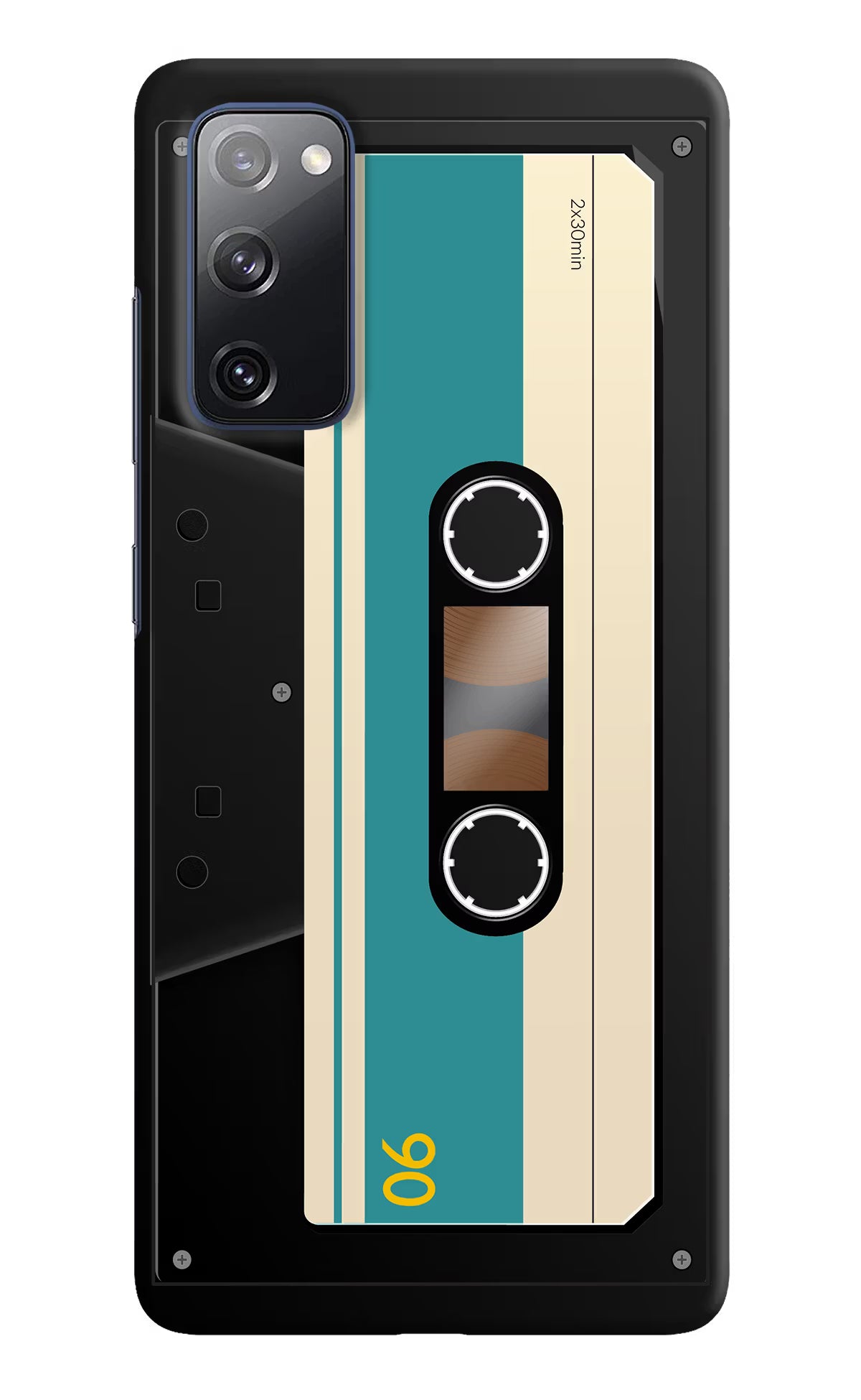 Cassette Samsung S20 FE Hard Case Back Cover by Casekaro