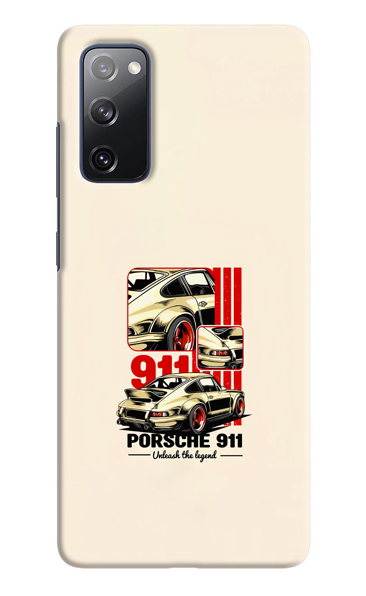 Classic Porsche 911 Samsung S20 FE Hard Case Back Cover by Casekaro