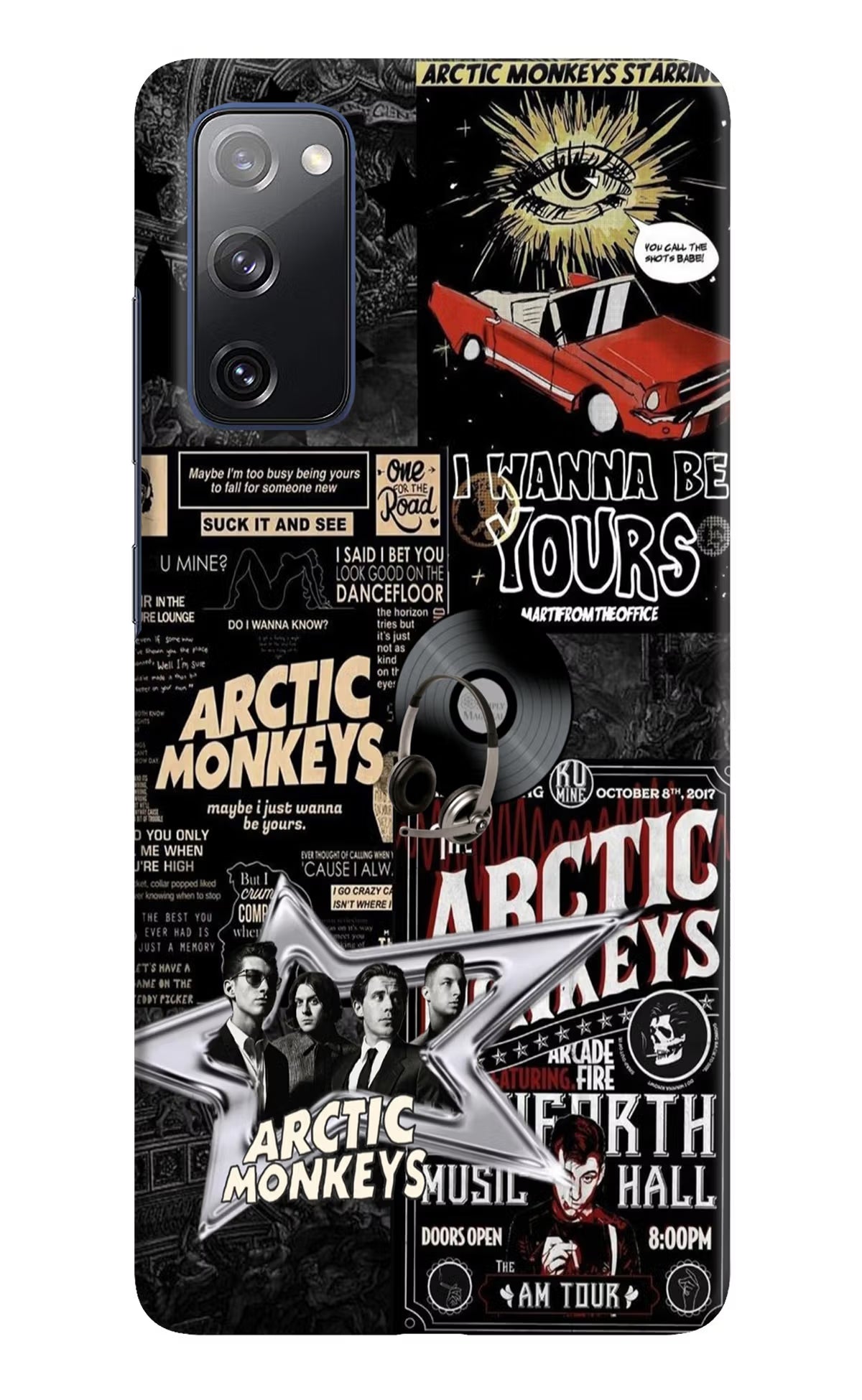 Arctic Monkeys Samsung S20 FE Hard Case Back Cover by Casekaro