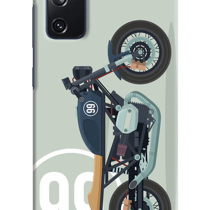 Classic Cafe Racer 99 Samsung S20 FE Hard Case Back Cover by Casekaro