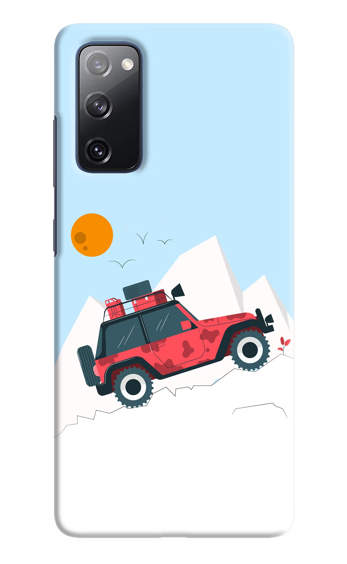 Mountain Trail Beast Samsung S20 FE Hard Case Back Cover by Casekaro