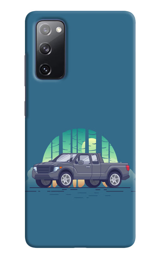 Retro Garage Vibe Samsung S20 FE Hard Case Back Cover by Casekaro
