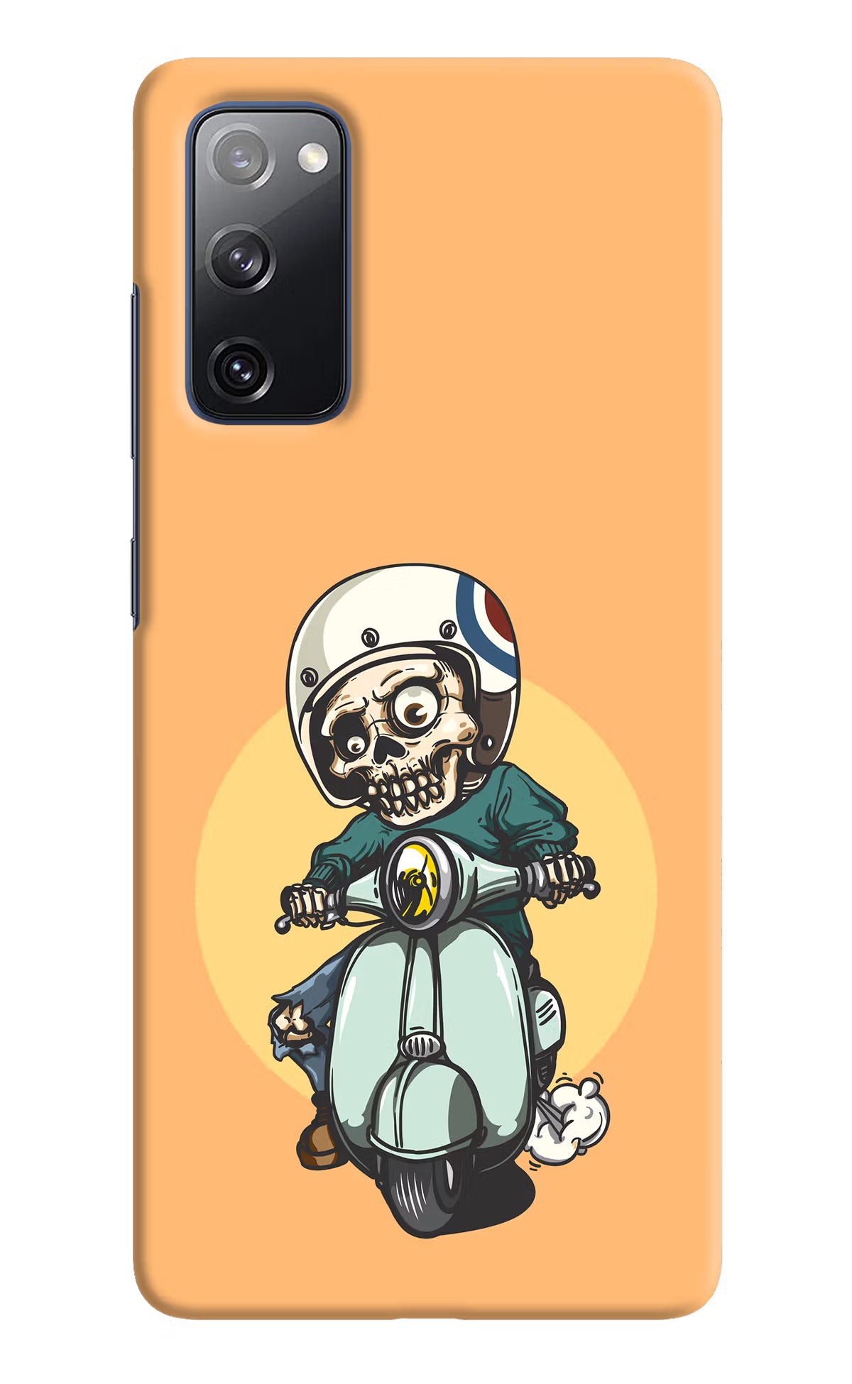 Undead Biker Samsung S20 FE Hard Case Back Cover by Casekaro