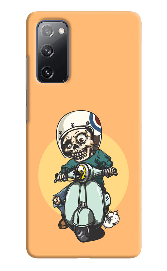 Undead Biker Samsung S20 FE Hard Case Back Cover by Casekaro