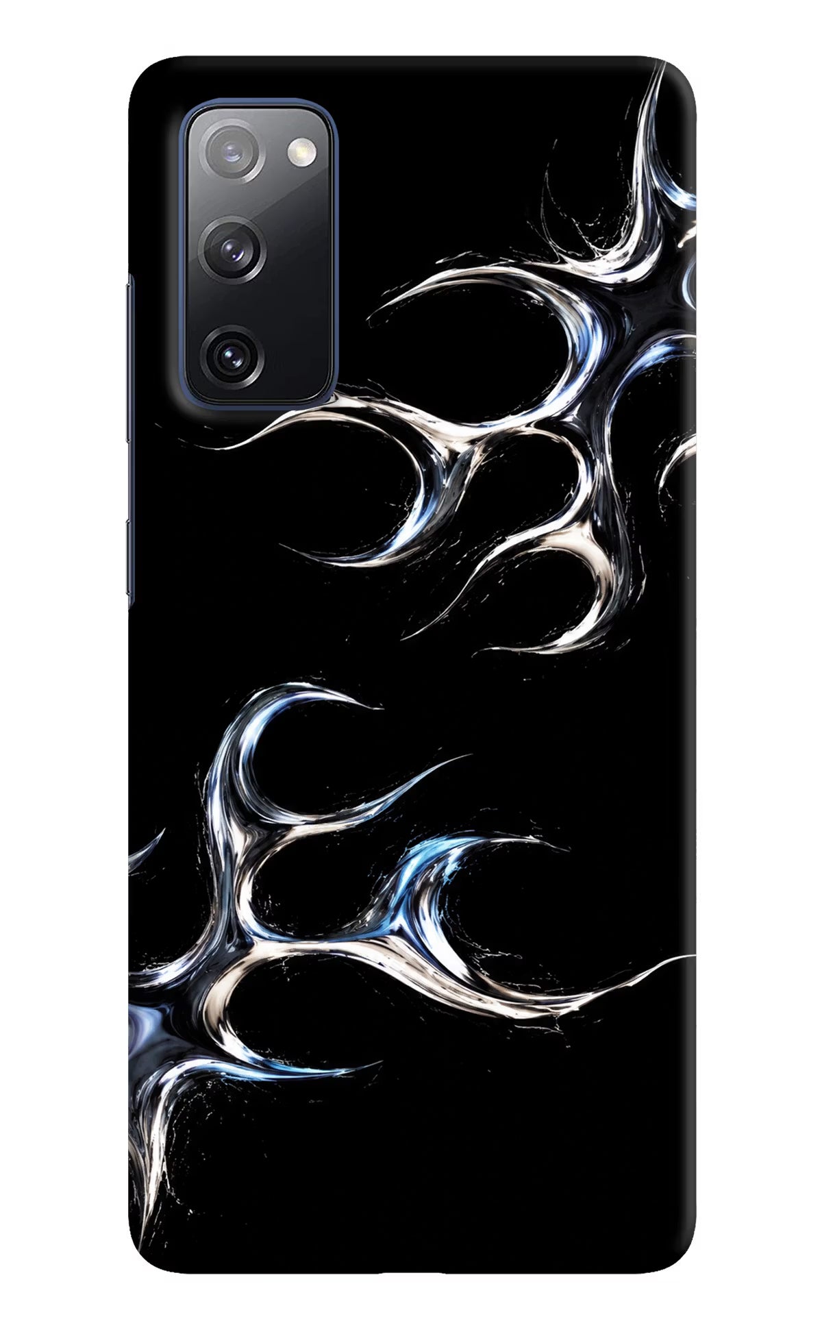 Chrome Tribal Samsung S20 FE Hard Case Back Cover by Casekaro