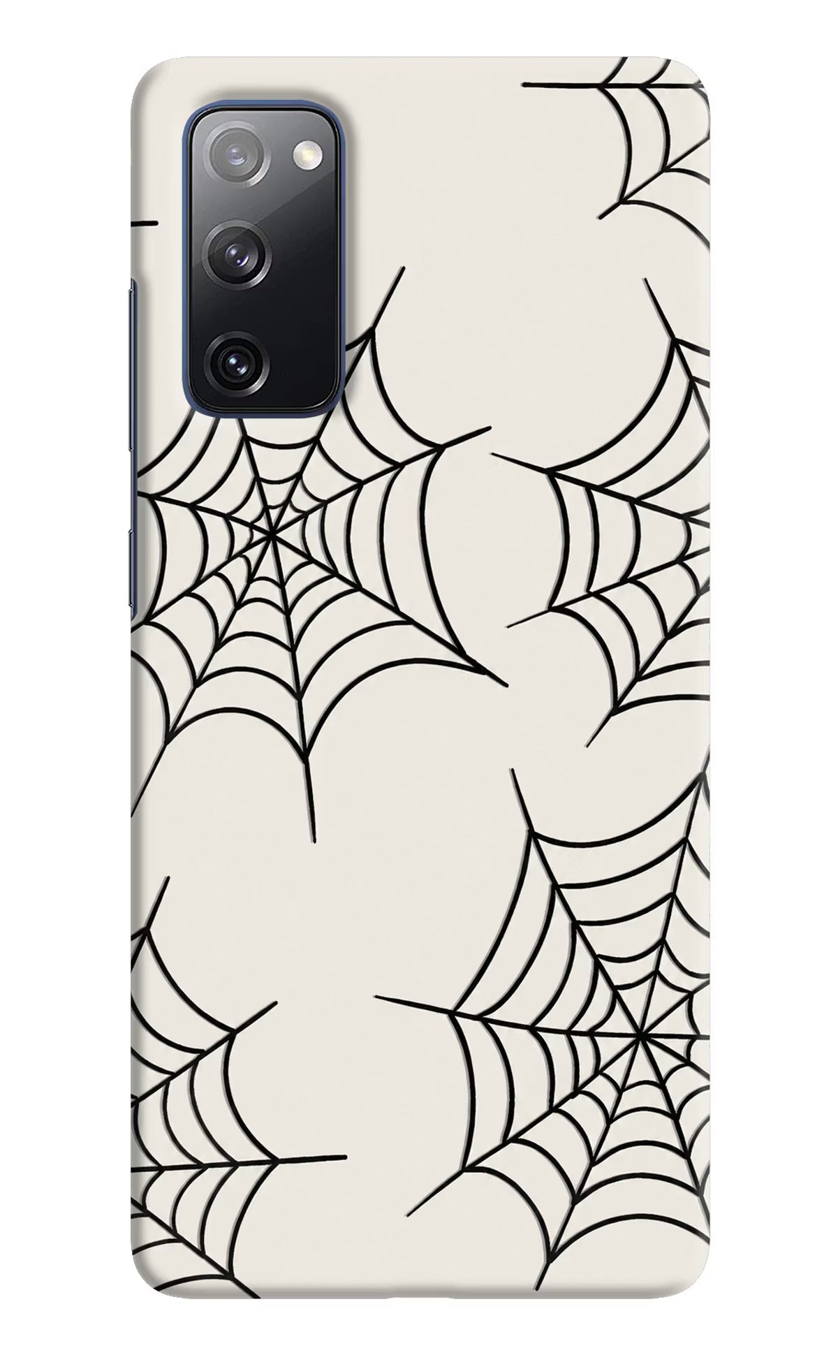 Spider Web Samsung S20 FE Hard Case Back Cover by Casekaro