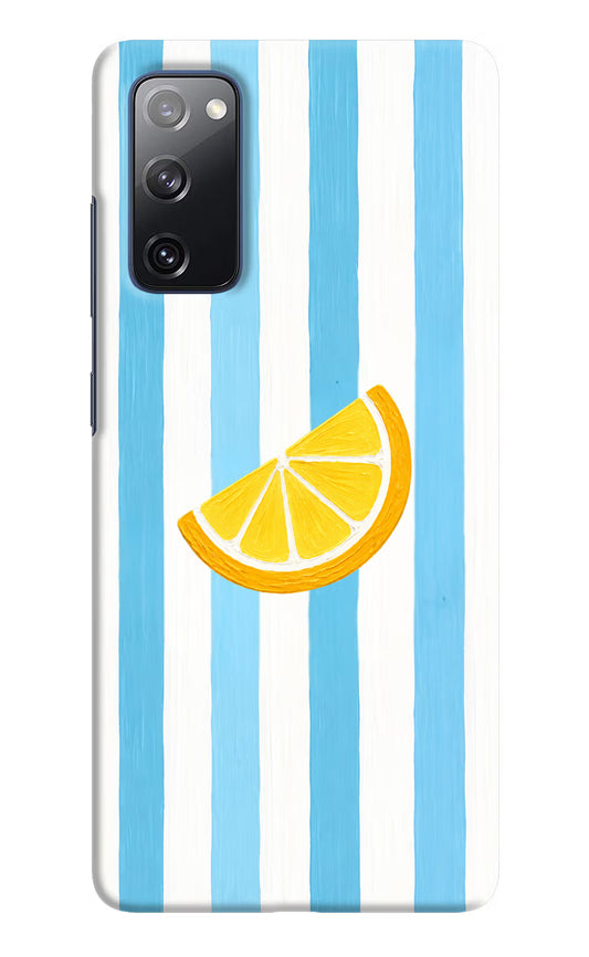 Summer Lemon Samsung S20 FE Hard Case Back Cover by Casekaro
