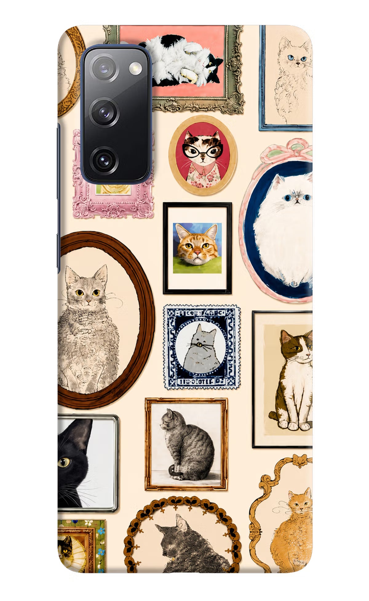 Mirror Cats Samsung S20 FE Back Cover