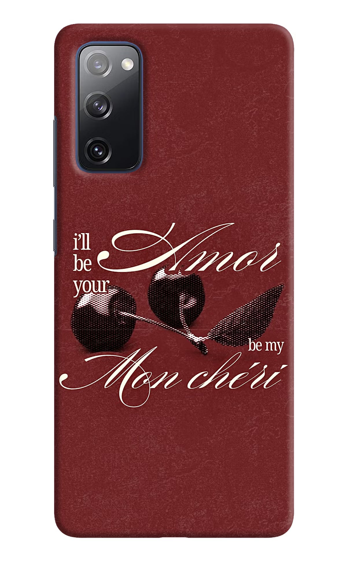 Velvet Cherry Samsung S20 FE Back Cover
