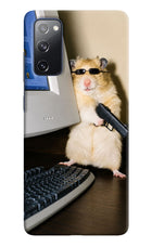 Hacker Hamster Samsung S20 FE Hard Case Back Cover by Casekaro