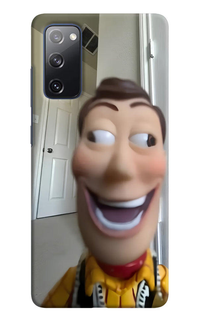Side Eye Woody Samsung S20 FE Hard Case Back Cover by Casekaro