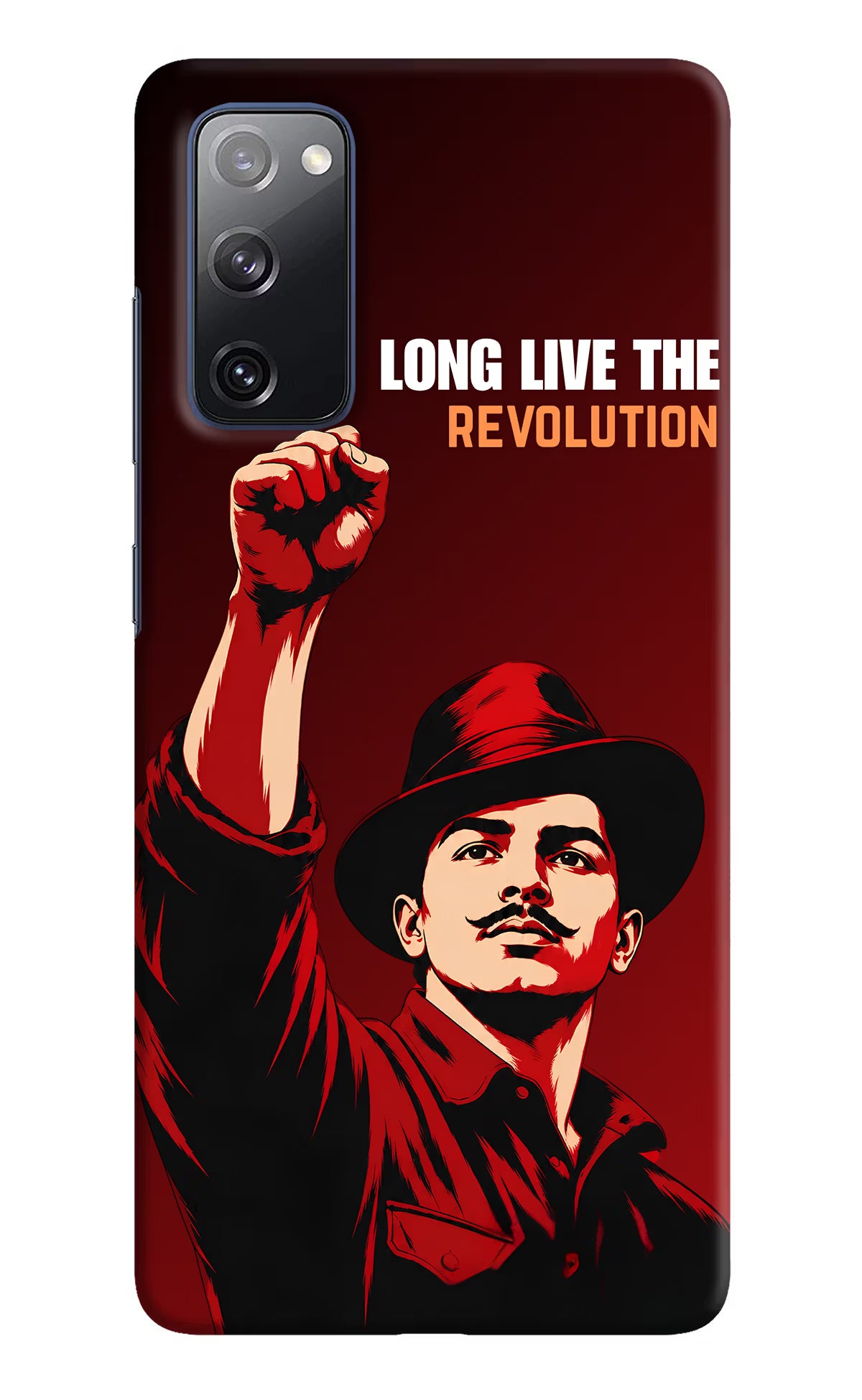 Bhagat Singh Revolution Samsung S20 FE Back Cover