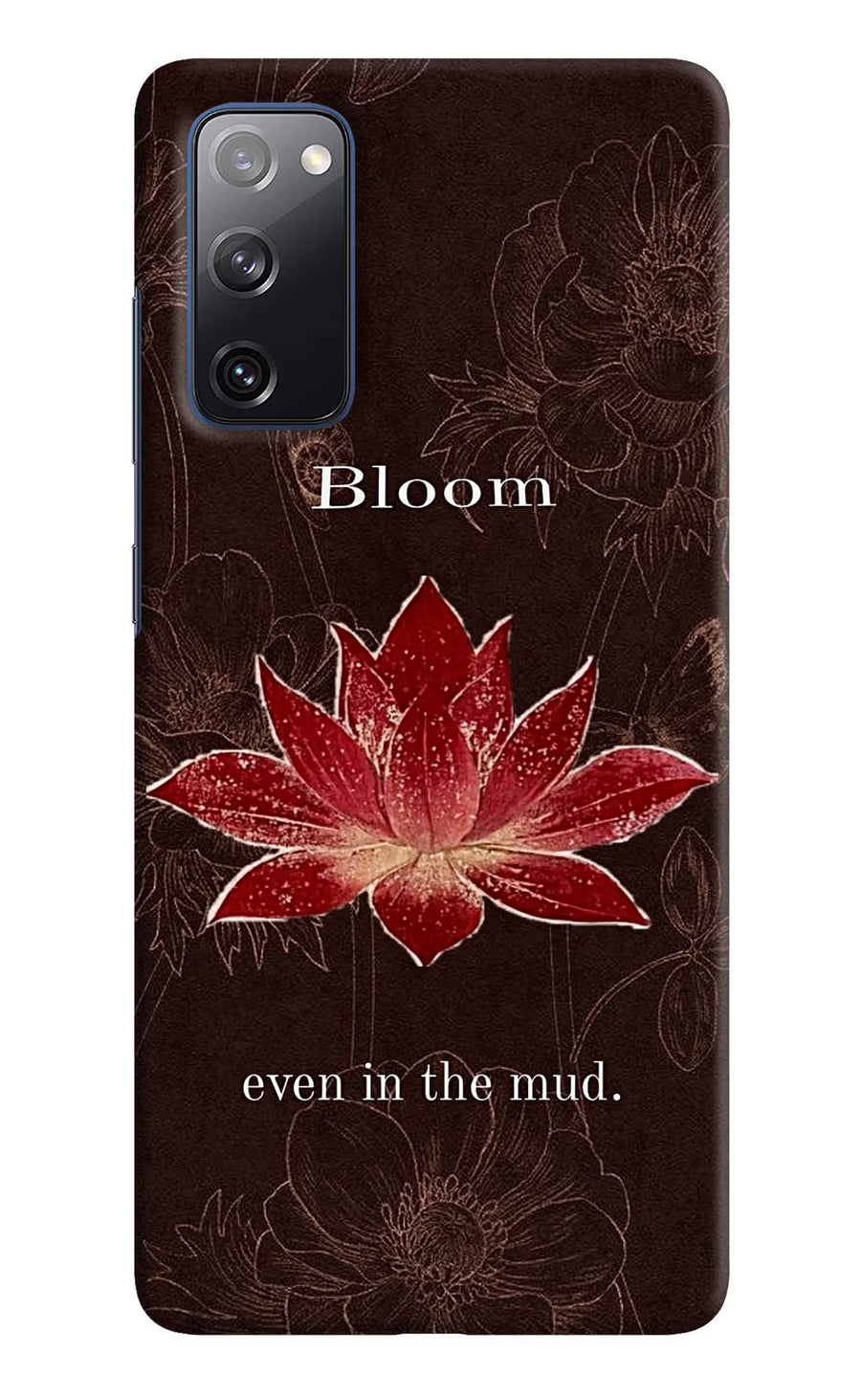 Bloom Samsung S20 FE Back Cover, Hard case