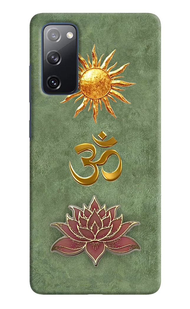 Om & Lotus Samsung S20 FE Back Cover