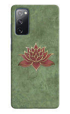 Lotus Grace Samsung S20 FE Back Cover
