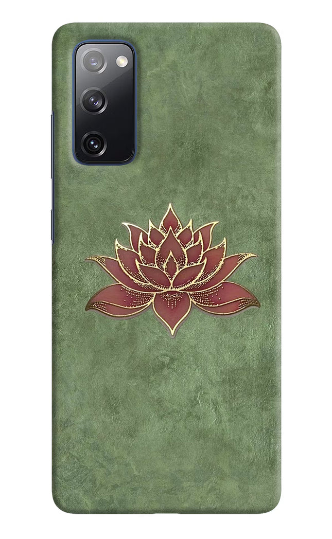 Lotus Grace Samsung S20 FE Hard Case Back Cover by Casekaro