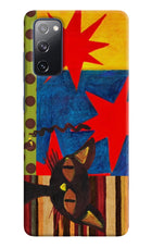 Pop Cat Samsung S20 FE Back Cover