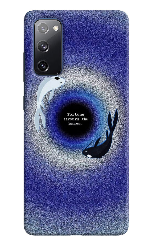 Dark Koi Samsung S20 FE Hard Case Back Cover by Casekaro