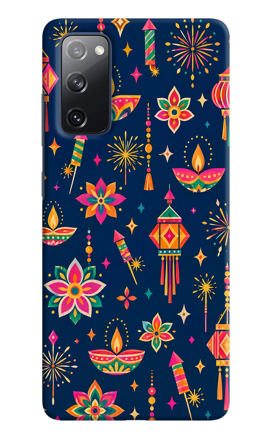 Festive Pop Samsung S20 FE Back Cover, Hard case
