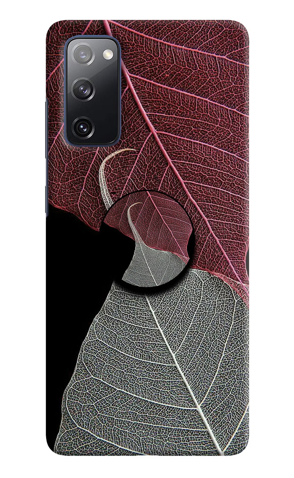 Leaf Pattern Samsung S20 FE Pop Case by Casekaro