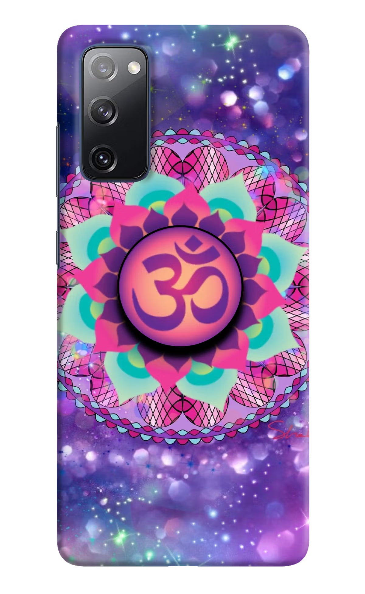 Om Purple Samsung S20 FE Pop Case by Casekaro