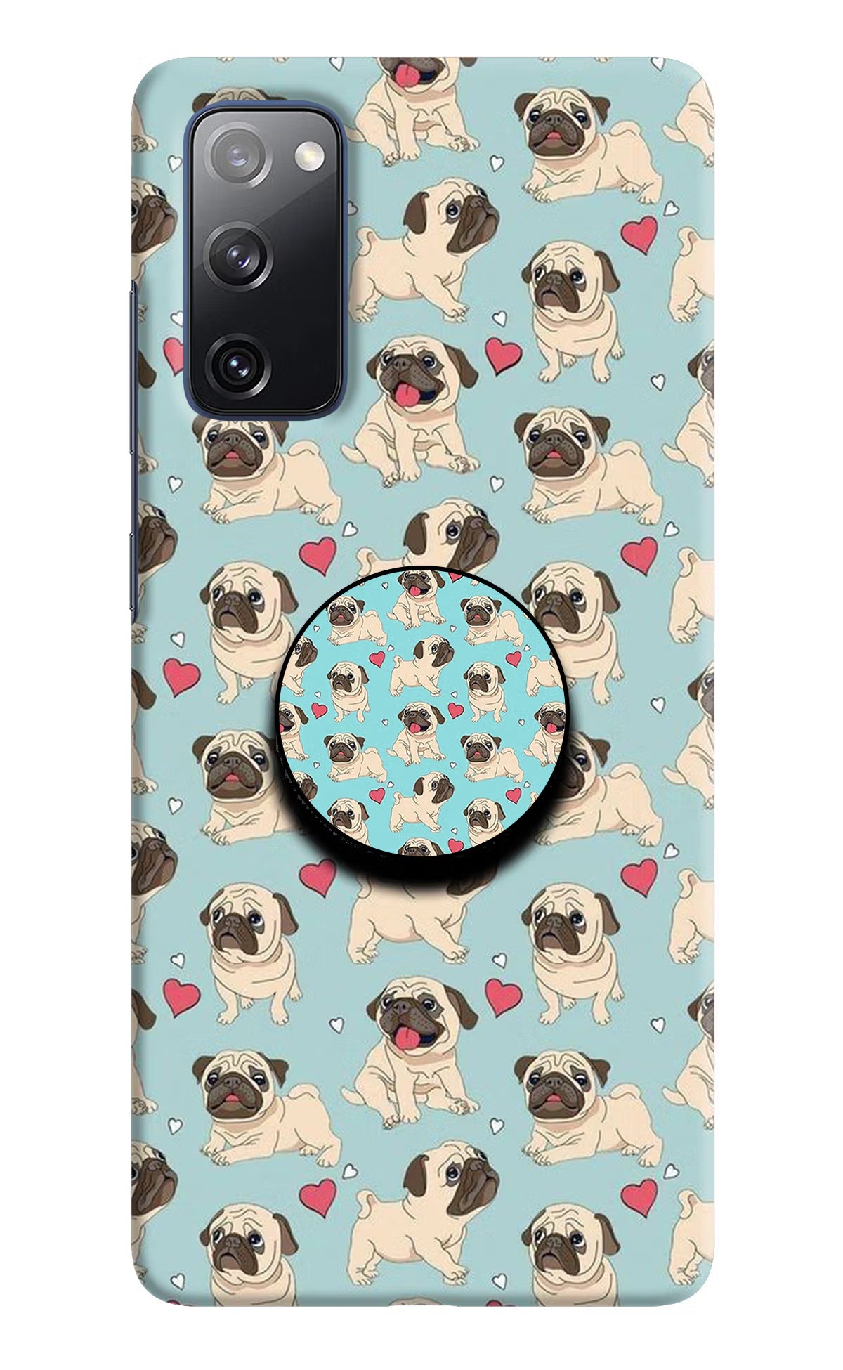 Pug Dog Samsung S20 FE Pop Case by Casekaro