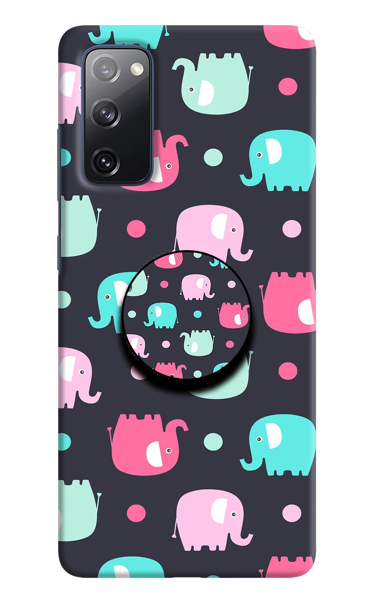 Baby Elephants Samsung S20 FE Pop Case by Casekaro