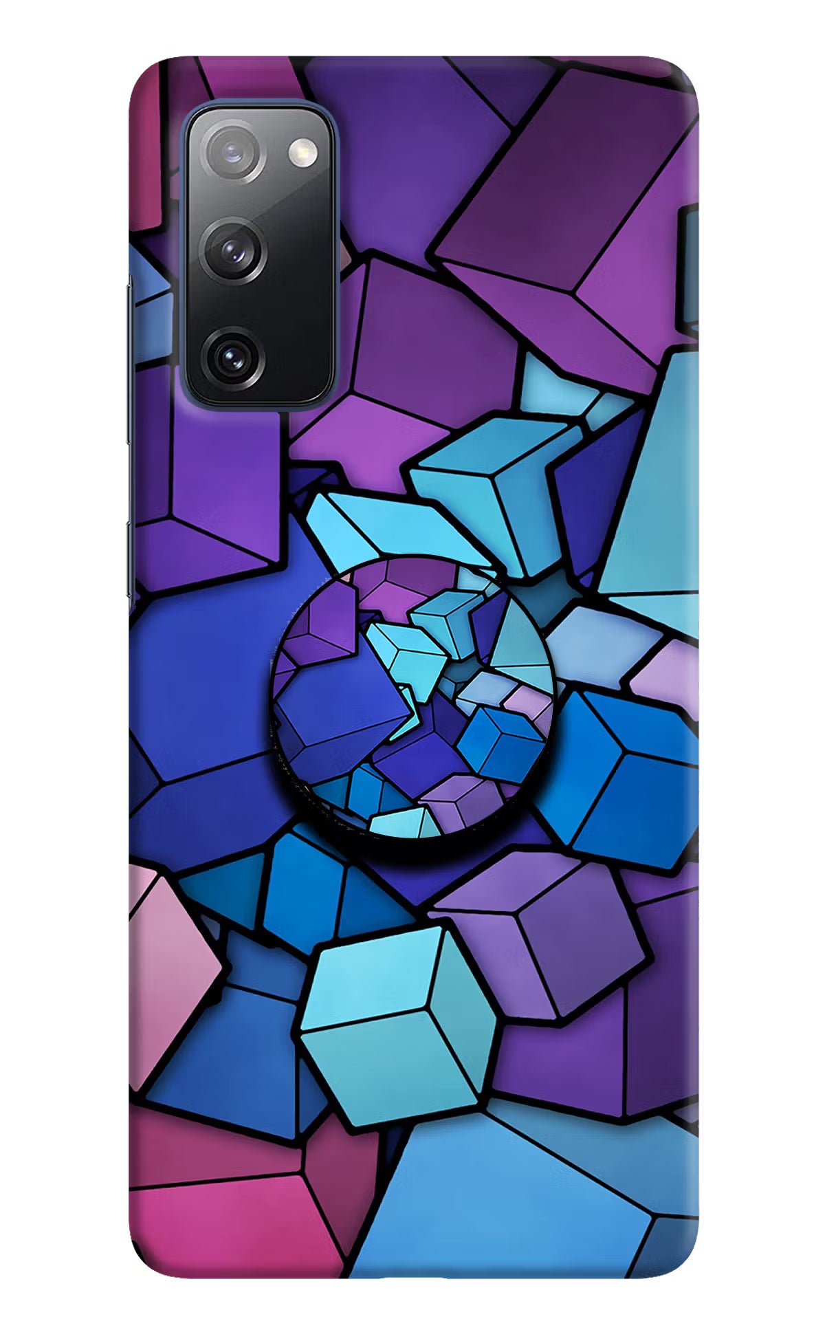 Cubic Abstract Samsung S20 FE Pop Case by Casekaro