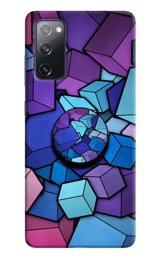 Cubic Abstract Samsung S20 FE Pop Case by Casekaro