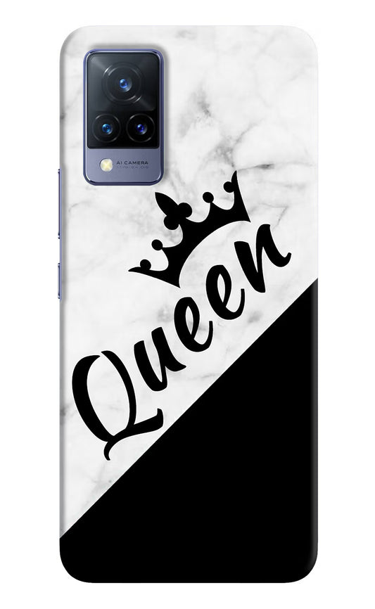 Queen Vivo V21 Hard Case Back Cover by Casekaro