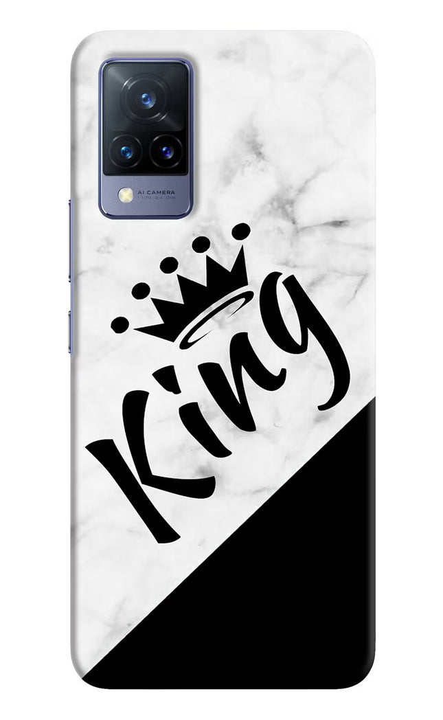 King Vivo V21 Hard Case Back Cover by Casekaro