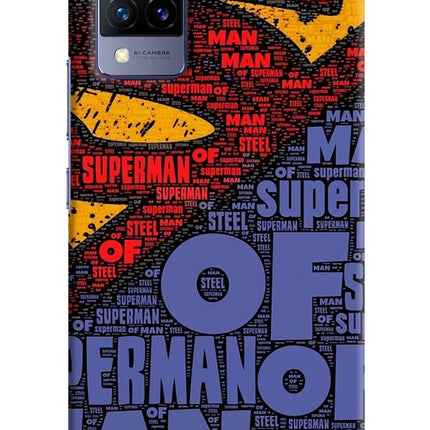 Superman Vivo V21 Hard Case Back Cover by Casekaro
