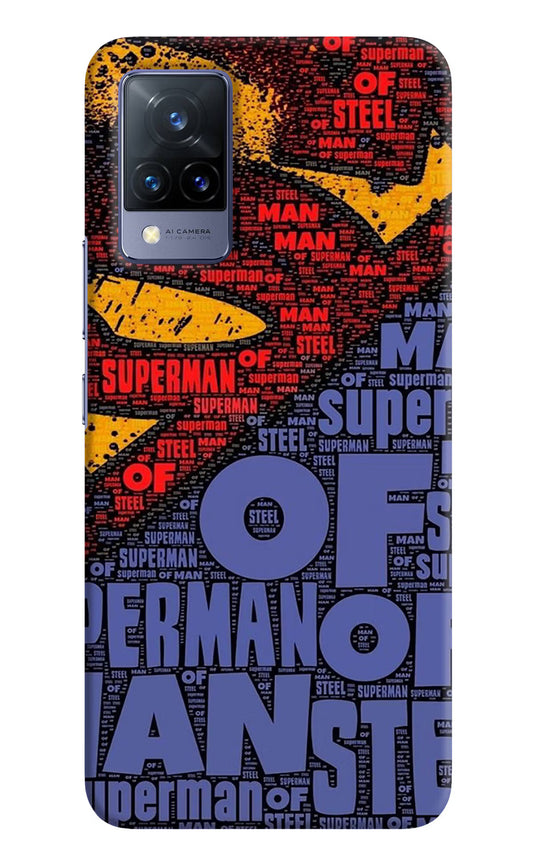 Superman Vivo V21 Hard Case Back Cover by Casekaro