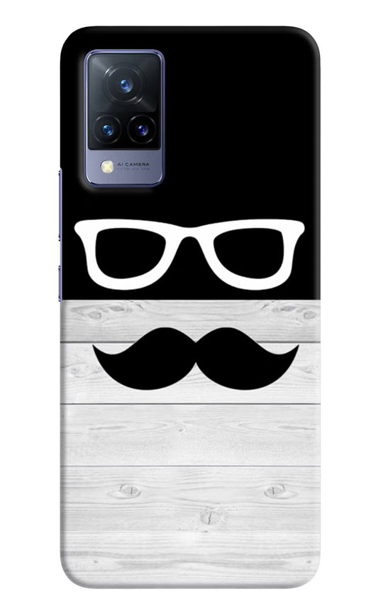Mustache Vivo V21 Hard Case Back Cover by Casekaro