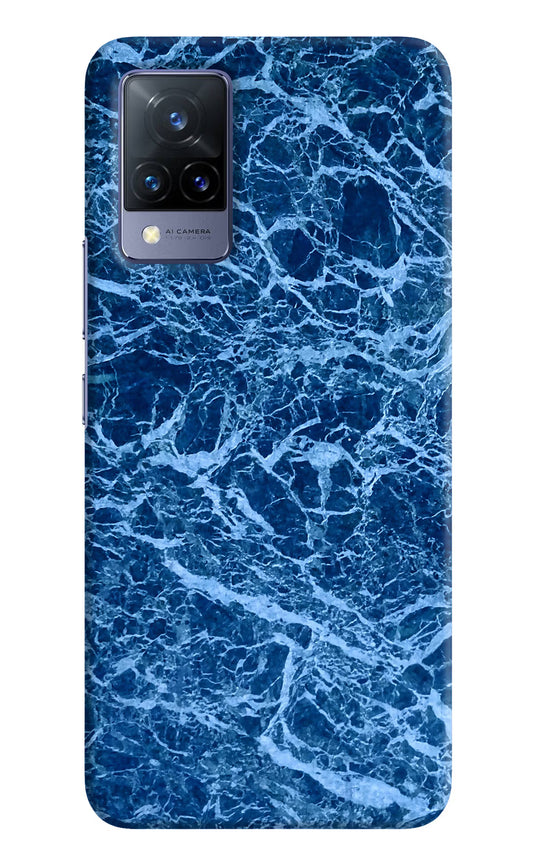Blue Marble Vivo V21 Hard Case Back Cover by Casekaro
