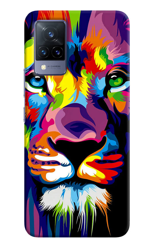Lion Vivo V21 Hard Case Back Cover by Casekaro