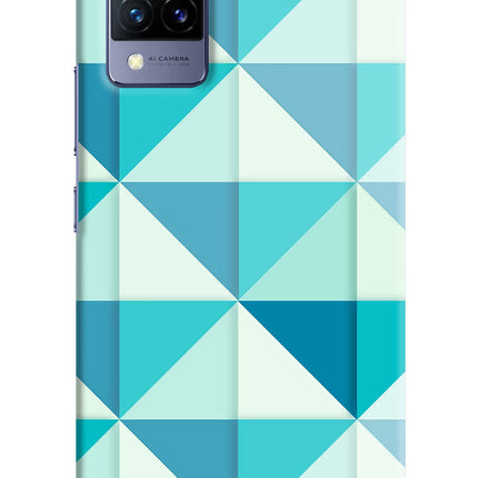 Abstract Vivo V21 Hard Case Back Cover by Casekaro