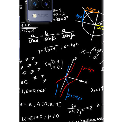 Mathematics Formula Vivo V21 Hard Case Back Cover by Casekaro