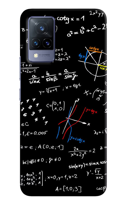 Mathematics Formula Vivo V21 Hard Case Back Cover by Casekaro