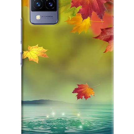 Flowers Vivo V21 Hard Case Back Cover by Casekaro
