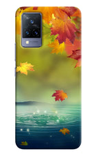 Flowers Vivo V21 Hard Case Back Cover by Casekaro