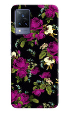 Flowers Vivo V21 Hard Case Back Cover by Casekaro