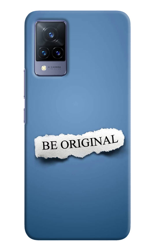 Be Original Vivo V21 Hard Case Back Cover by Casekaro