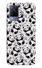 Cute Panda Vivo V21 Hard Case Back Cover by Casekaro